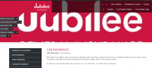 Jubilee Car Insurance