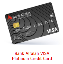 Bank Alfalah VISA Platinum Credit Card