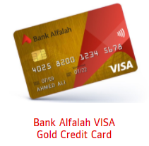 Bank Alfalah VISA Gold Credit Card