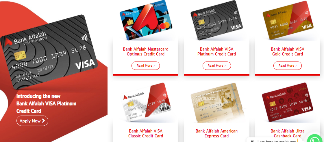 Bank alfalah credit card
